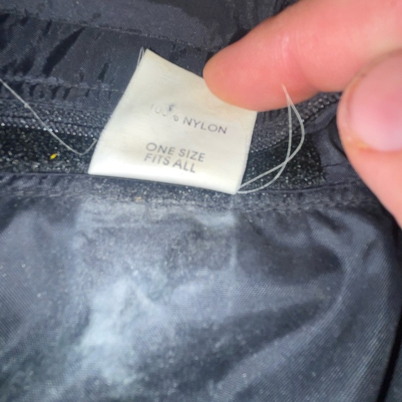 THE BULLDOG AMSTERDAM VINTAGE PACK AWAY WITH  STRAP BLACK WINDBREAKER - Picture 9 of 16